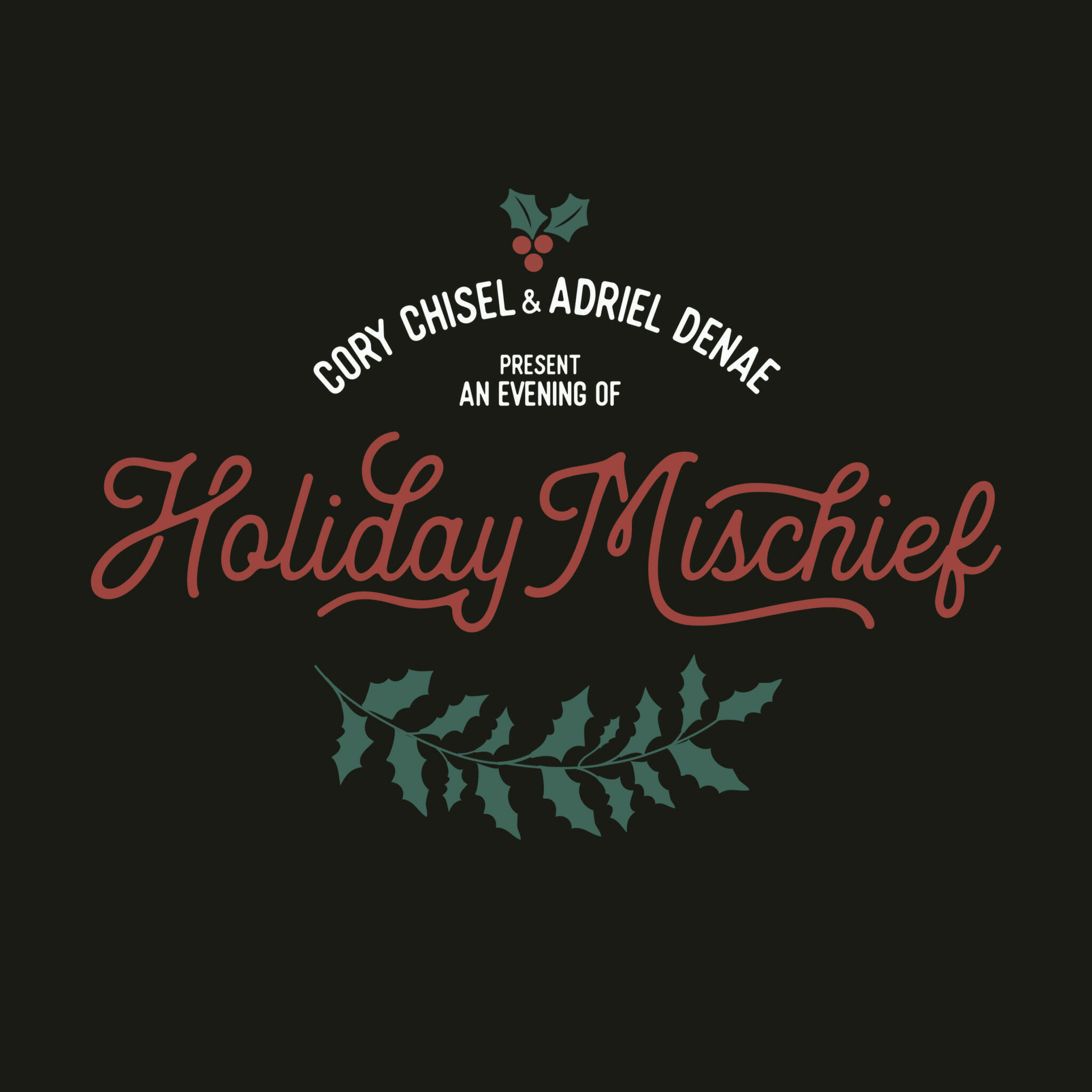 Holiday Mischief Branding Dark